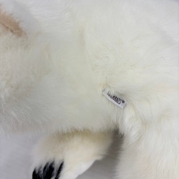 Folkmanis Polar Bear Cub Plush Puppet Full Body 14 Inch Realistic Stuffed Toy - Picture 8 of 10